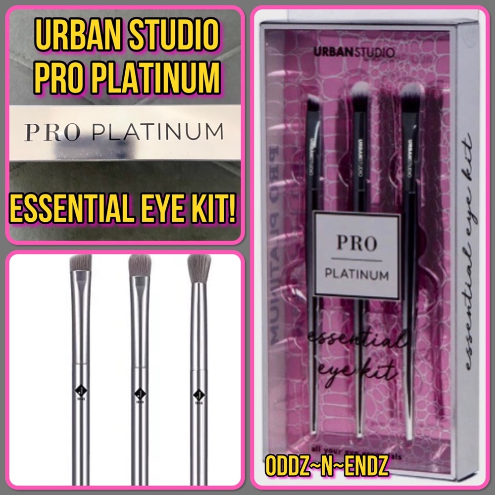 FINAL PRICE MARKDOWN!/Urban Studio Pro Platinum Essential Eye Kit/BRAND NEW!💥